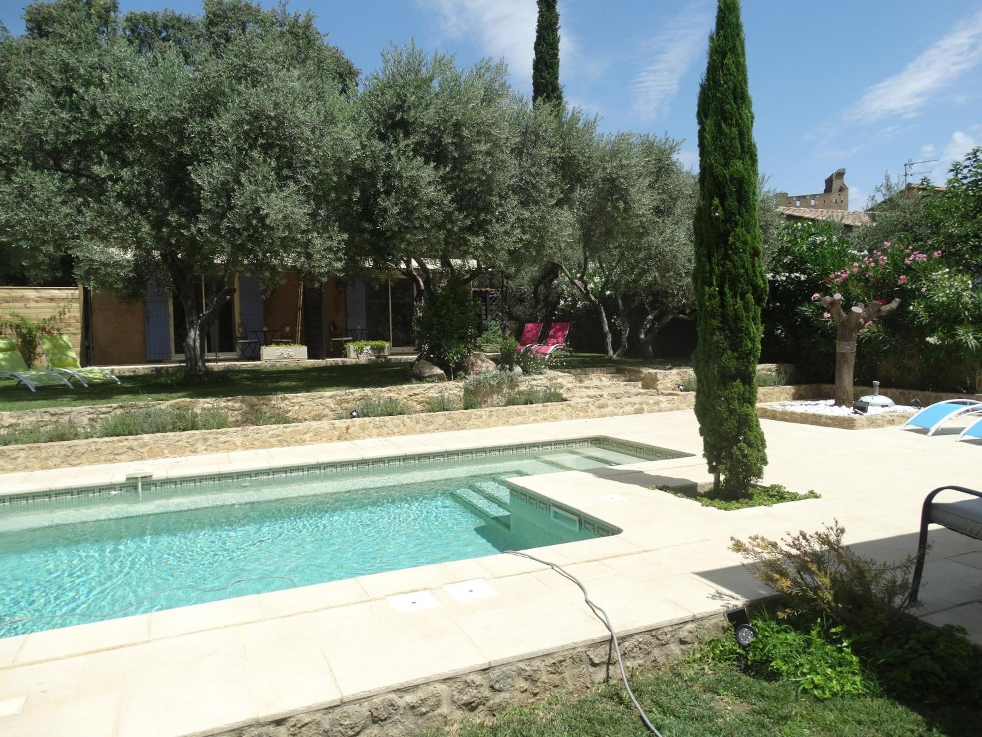 Gites En B&B Le Clos De La Cerise ชาโตเนิฟ-ดู-ปาป ภายนอก รูปภาพ