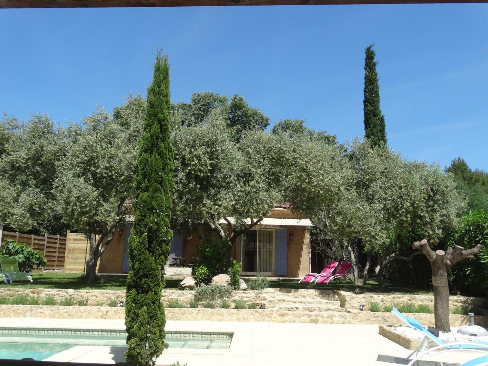 Gites En B&B Le Clos De La Cerise ชาโตเนิฟ-ดู-ปาป ภายนอก รูปภาพ